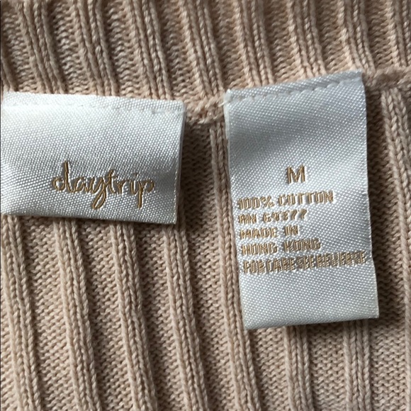 Tan 3/4 cardigan - Picture 4 of 4